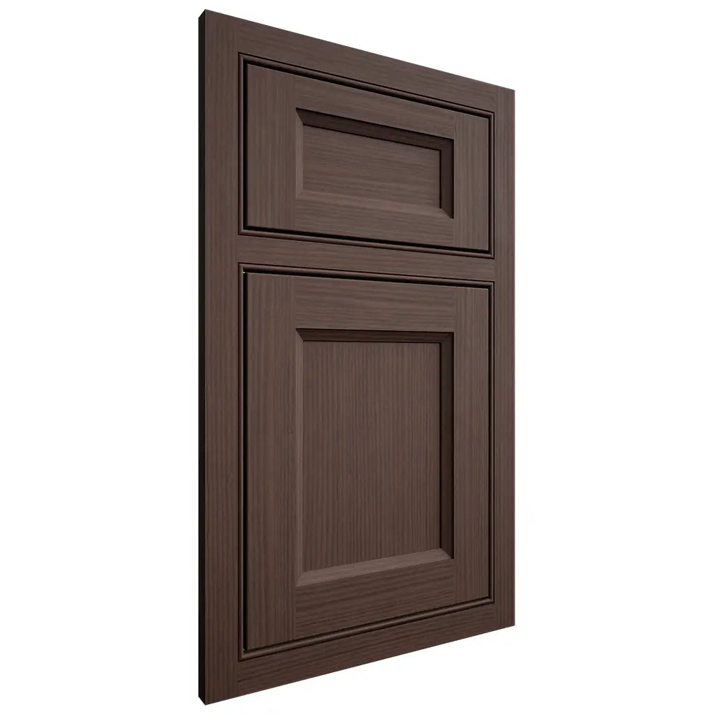 Shiloh Cabinetry Beaded Inset Greensboro White Oak Rift Cut Dusk Door