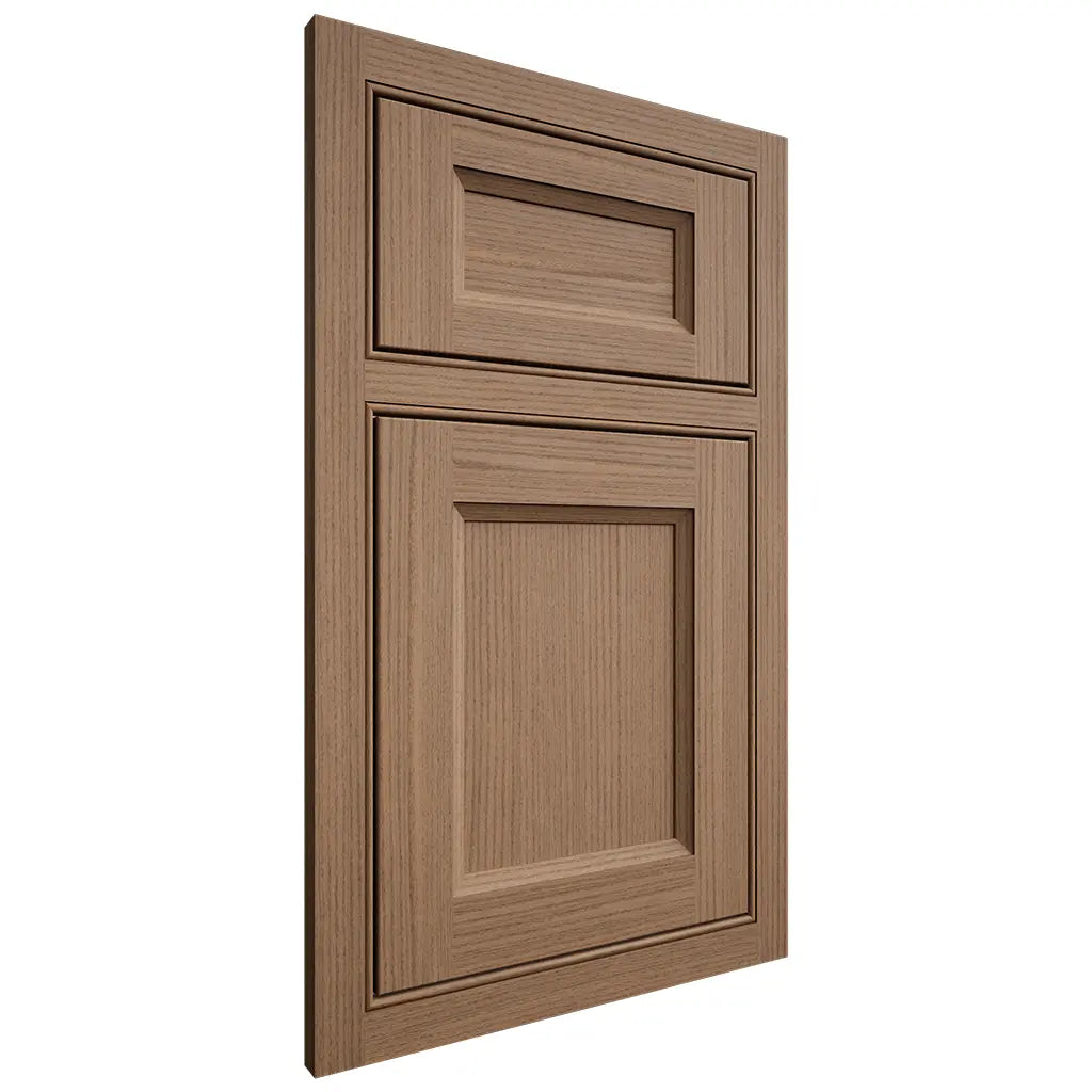 Shiloh Cabinetry Beaded Inset Greensboro White Oak Rift Cut Medium Door
