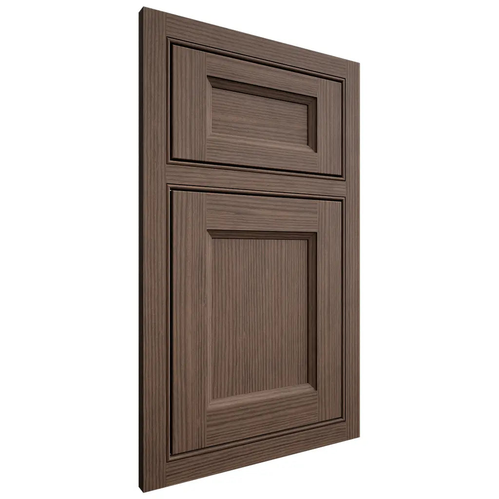 Shiloh Cabinetry Beaded Inset Greensboro White Oak Rift Cut Mineral Door