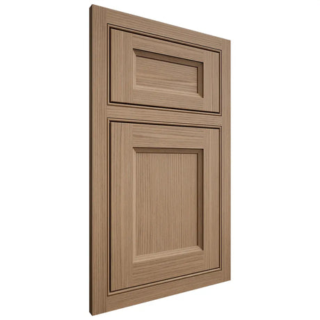 Shiloh Cabinetry Beaded Inset Greensboro White Oak Rift Cut Natural Door