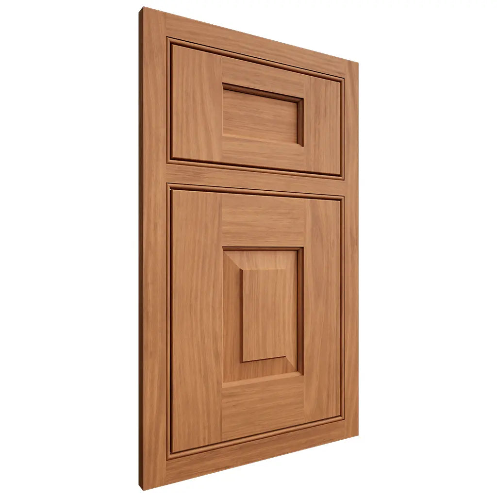 Shiloh Cabinetry Beaded Inset Hamlin Cherry Plain Cut Medium Door