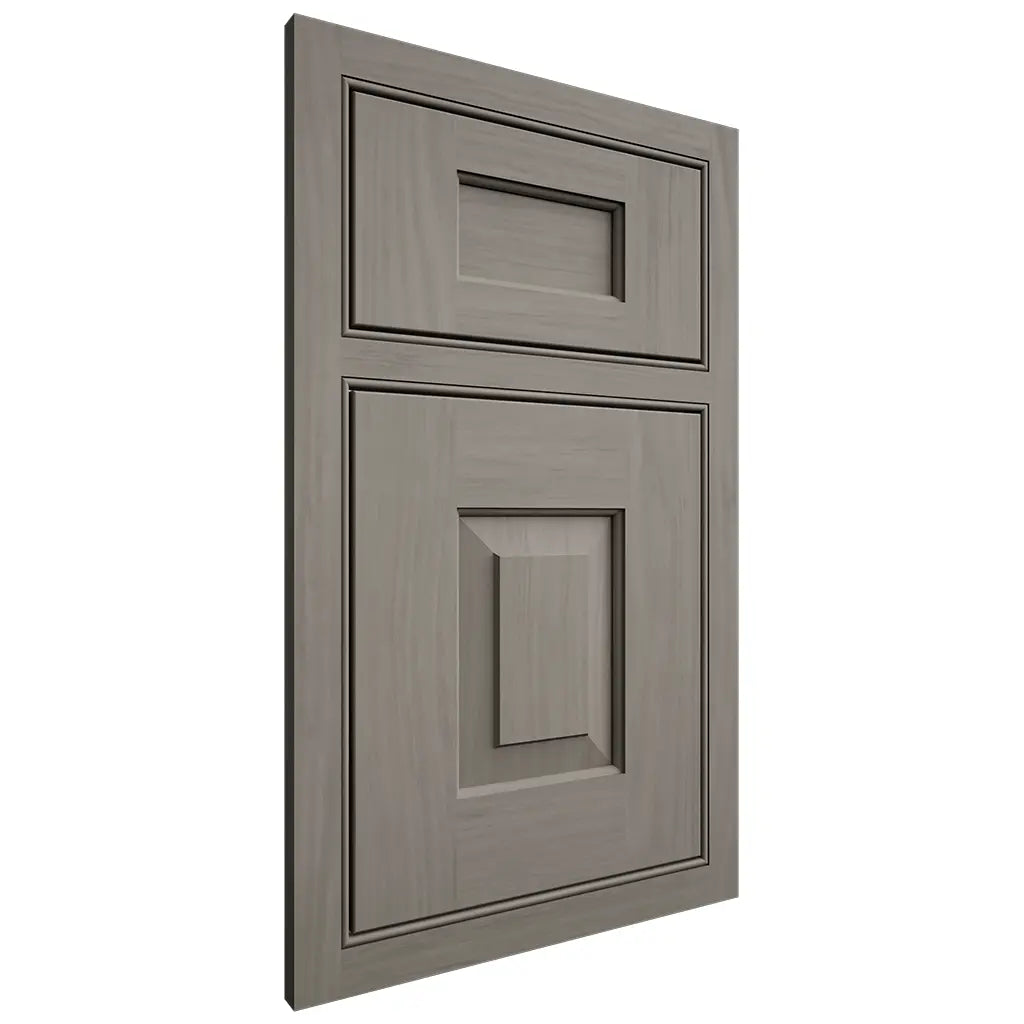 Shiloh Cabinetry Beaded Inset Hamlin Cherry Plain Cut Thyme Door