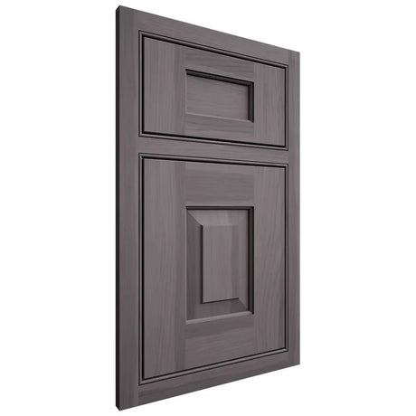 Shiloh Cabinetry Beaded Inset Hamlin Hickory Plain Cut Cadet Door