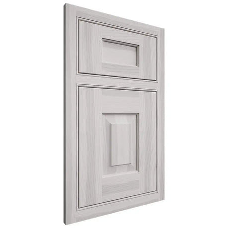 Shiloh Cabinetry Beaded Inset Hamlin Hickory Plain Cut Cotton Door