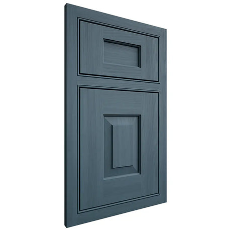 Shiloh Cabinetry Beaded Inset Hamlin Hickory Plain Cut Hudson Door