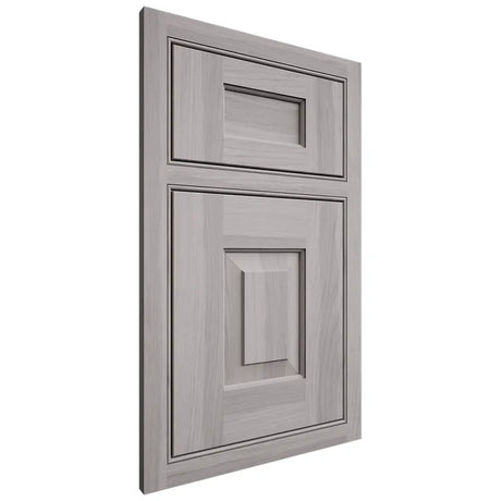 Shiloh Cabinetry Beaded Inset Hamlin Hickory Plain Cut Stratus Door
