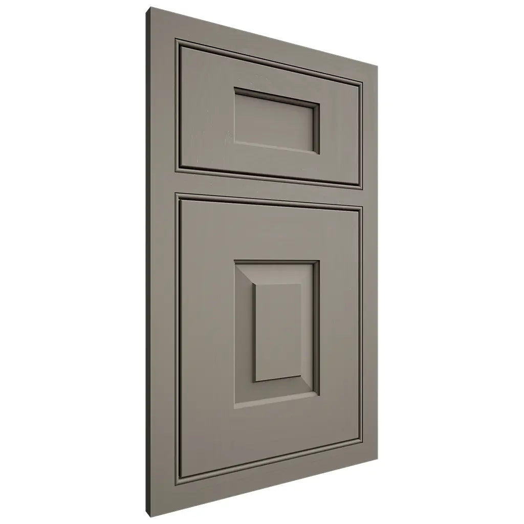 Shiloh Cabinetry Beaded Inset Hamlin Maple Plain Cut Thyme Door