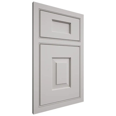 Shiloh Cabinetry Beaded Inset Hamlin Paintable Mindful Gray Door