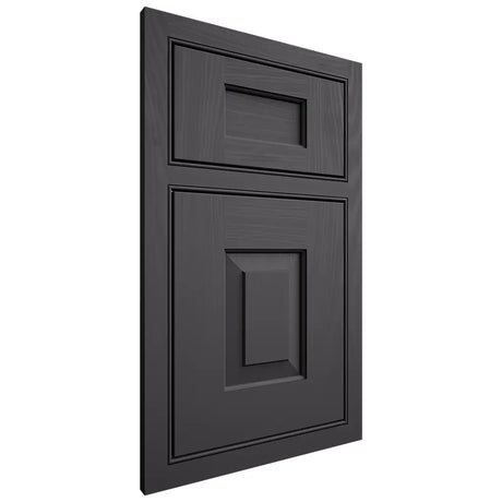 Shiloh Cabinetry Beaded Inset Hamlin Poplar Plain Cut Cadet Door