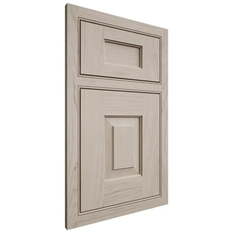 Shiloh Cabinetry Beaded Inset Hamlin Poplar Plain Cut Seagull Door