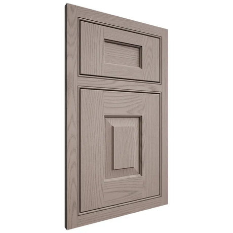 Shiloh Cabinetry Beaded Inset Hamlin Red Oak Plain Cut Sterling Door