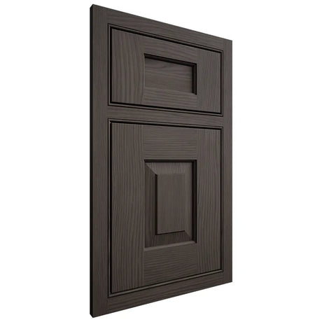 Shiloh Cabinetry Beaded Inset Hamlin White Oak Plain Cut Creekside Door
