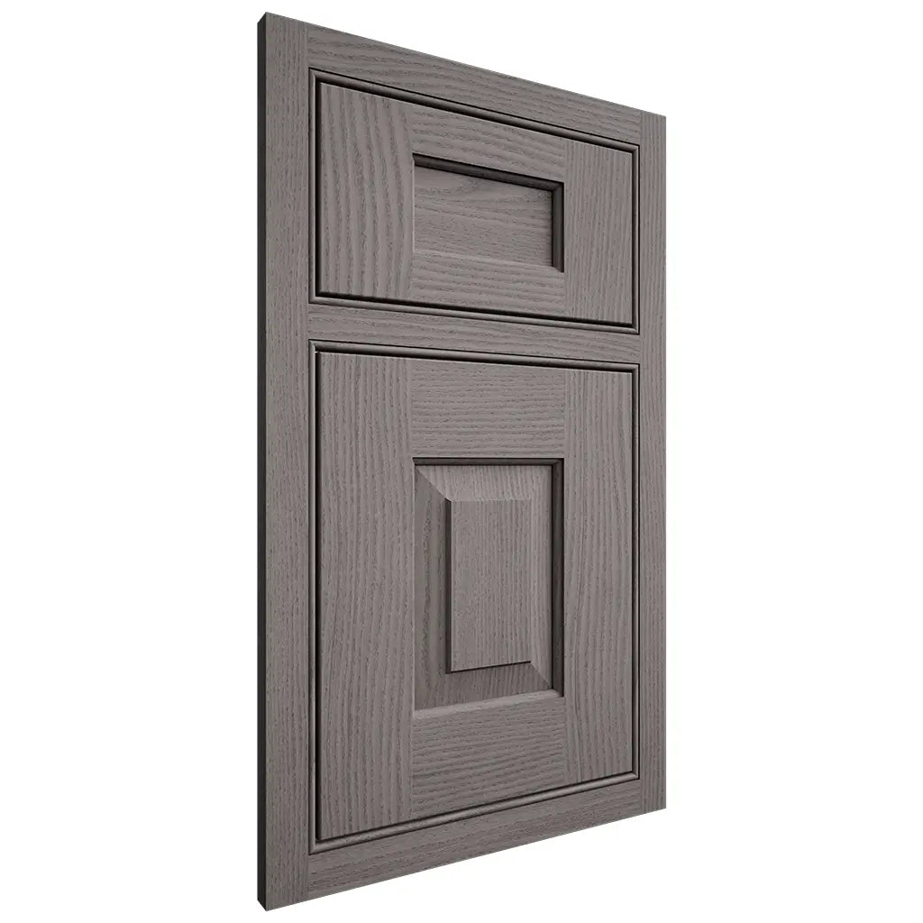 Shiloh Cabinetry Beaded Inset Hamlin White Oak Plain Cut Flagstone Door
