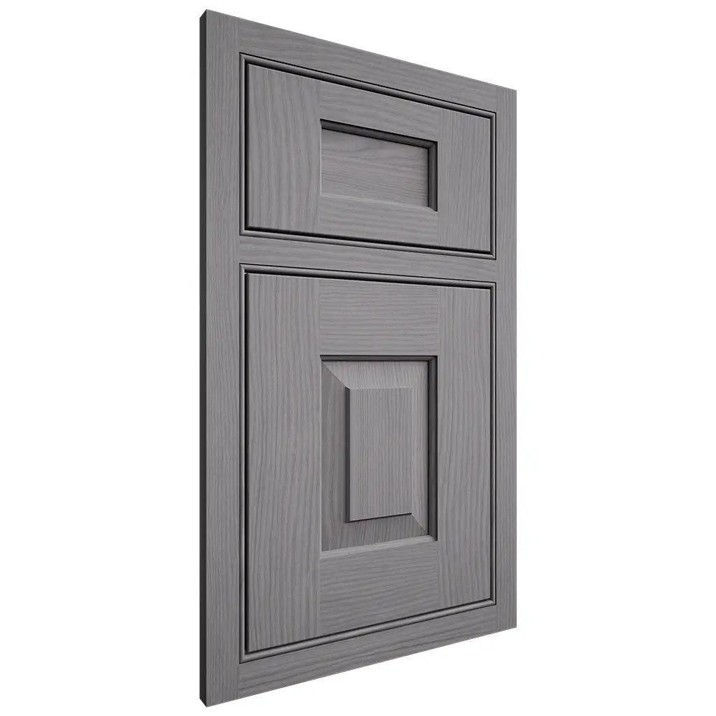 Shiloh Cabinetry Beaded Inset Hamlin White Oak Plain Cut Sterling Door