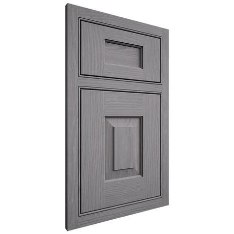 Shiloh Cabinetry Beaded Inset Hamlin White Oak Plain Cut Sterling Door