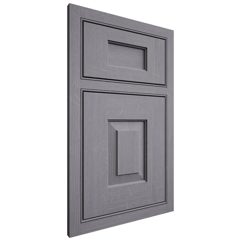 Shiloh Cabinetry Beaded Inset Hamlin White Oak Quarter Sawn Cadet Door