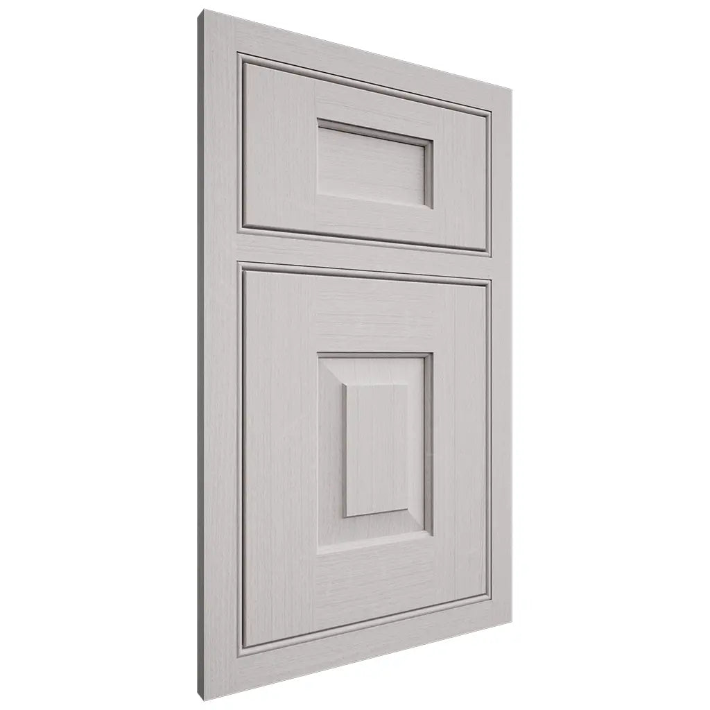 Shiloh Cabinetry Beaded Inset Hamlin White Oak Quarter Sawn Cotton Door