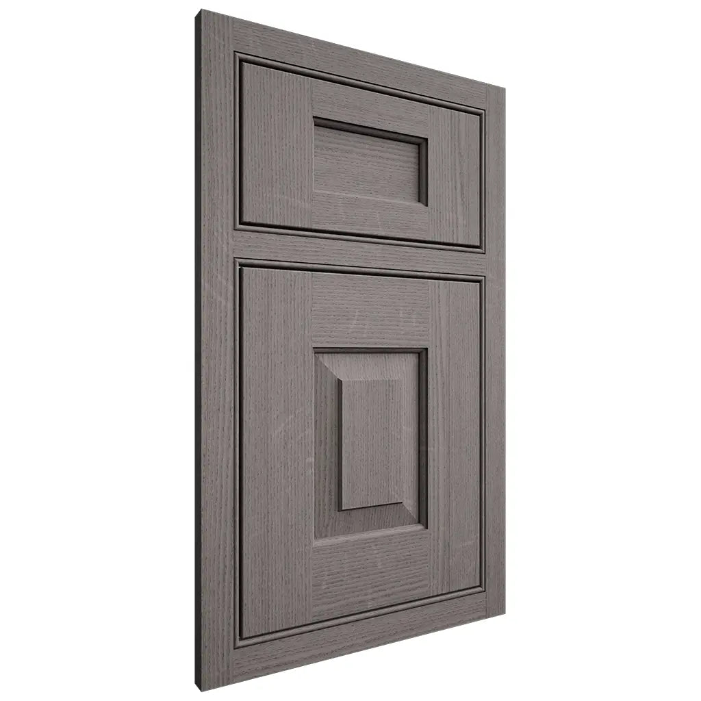 Shiloh Cabinetry Beaded Inset Hamlin White Oak Quarter Sawn Flagstone Door