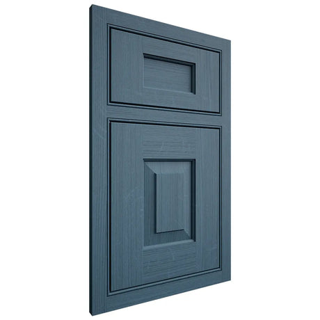 Shiloh Cabinetry Beaded Inset Hamlin White Oak Quarter Sawn Hudson Door