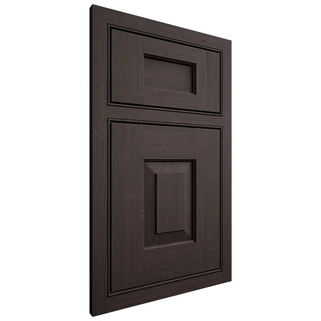 Shiloh Cabinetry Beaded Inset Hamlin White Oak Quarter Sawn Morel Door