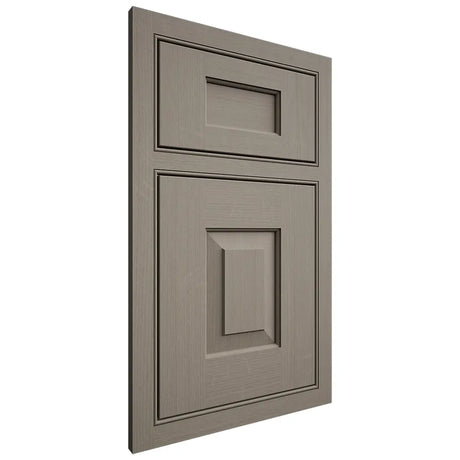 Shiloh Cabinetry Beaded Inset Hamlin White Oak Quarter Sawn Thyme Door