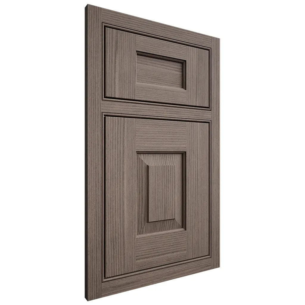 Shiloh Cabinetry Beaded Inset Hamlin White Oak Rift Cut Clay Door