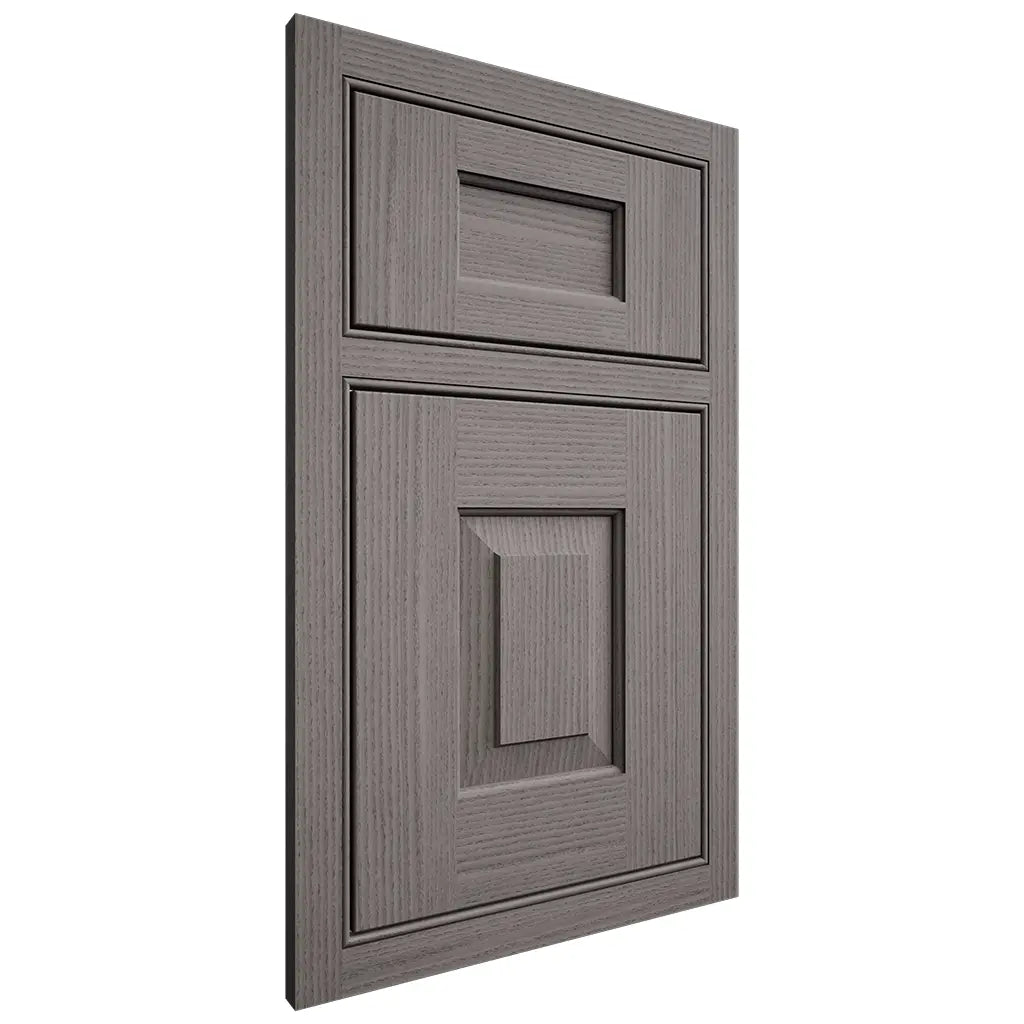 Shiloh Cabinetry Beaded Inset Hamlin White Oak Rift Cut Flagstone Door