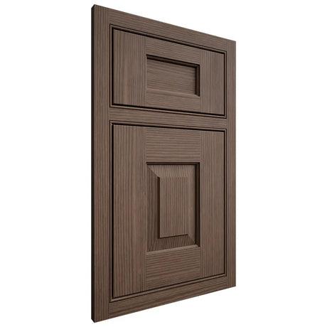 Shiloh Cabinetry Beaded Inset Hamlin White Oak Rift Cut Mineral Door