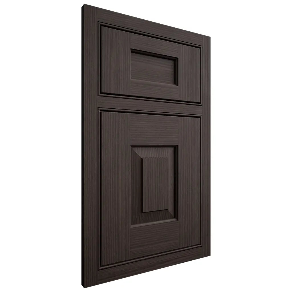 Shiloh Cabinetry Beaded Inset Hamlin White Oak Rift Cut Morel Door