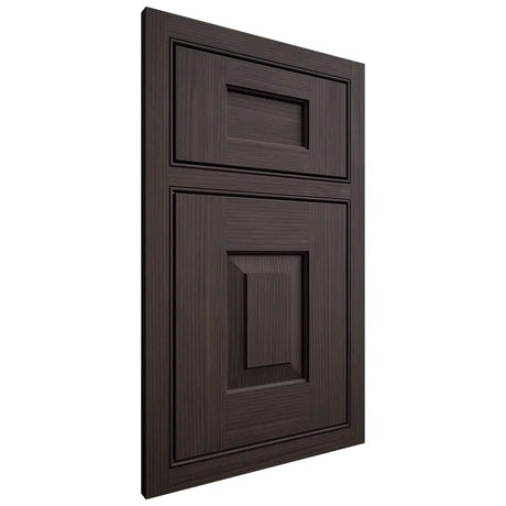 Shiloh Cabinetry Beaded Inset Hamlin White Oak Rift Cut Morel Door