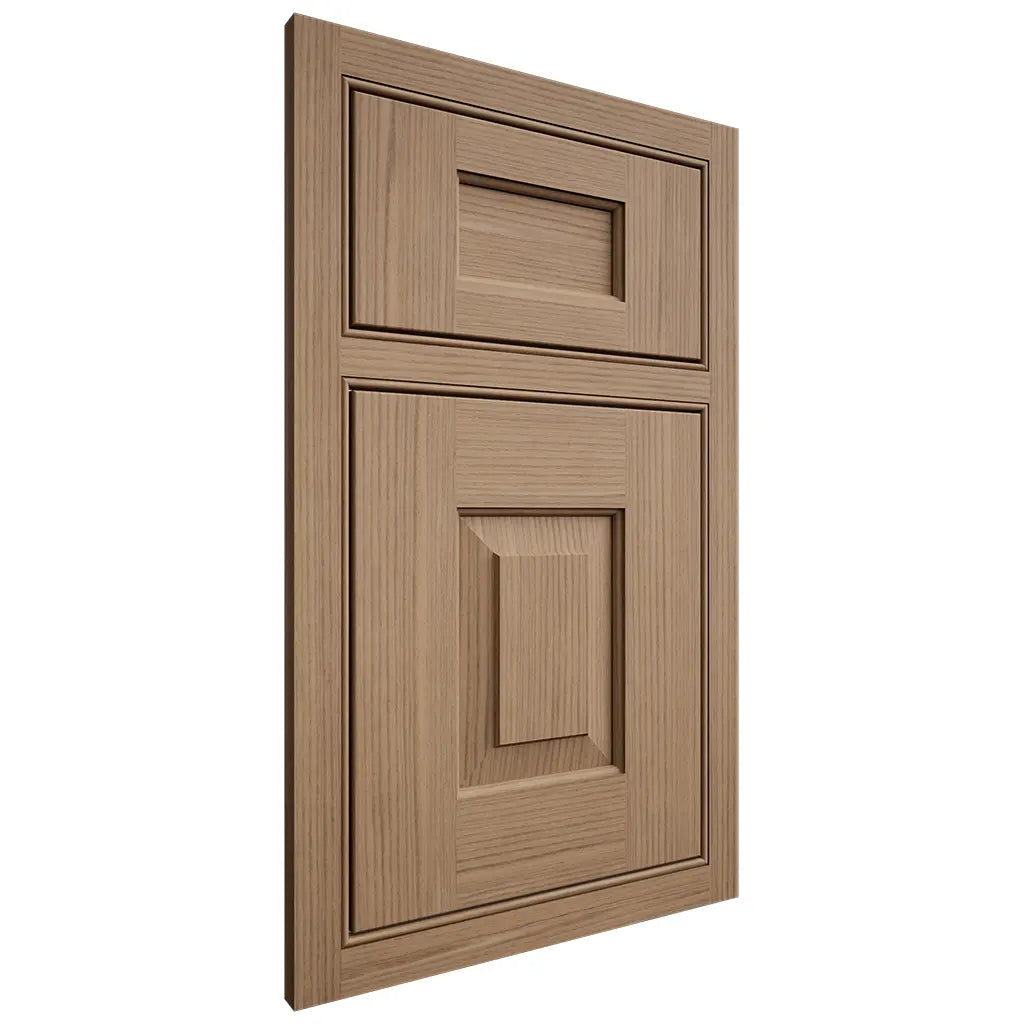 Shiloh Cabinetry Beaded Inset Hamlin White Oak Rift Cut Natural Door