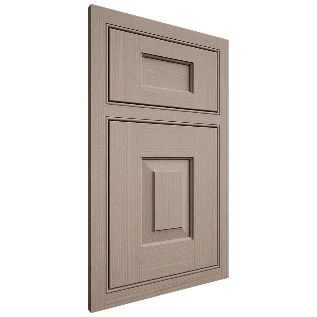 Shiloh Cabinetry Beaded Inset Hamlin White Oak Rift Cut Whitewash Door