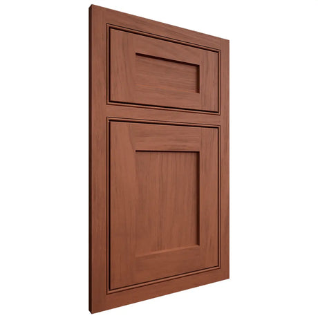 Shiloh Cabinetry Beaded Inset Hanover Alder Plain Cut Sierra Door
