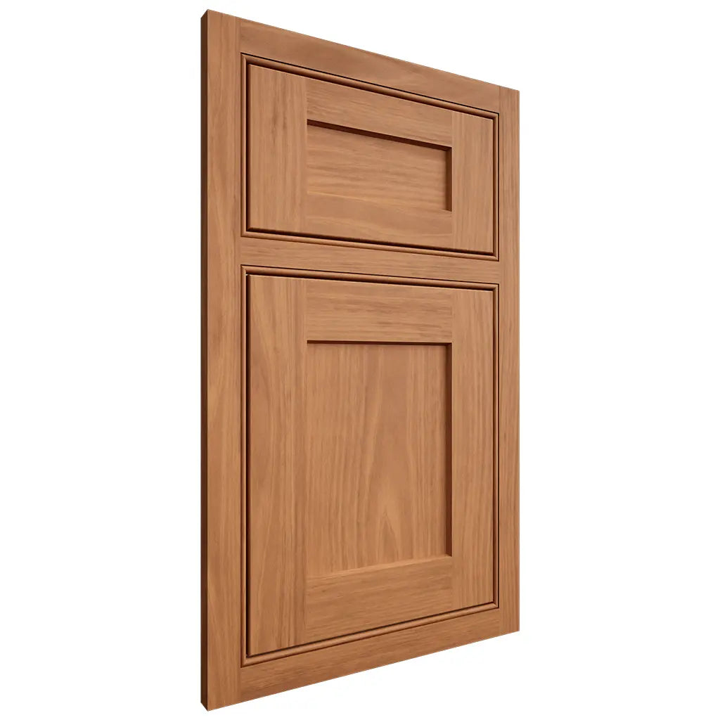 Shiloh Cabinetry Beaded Inset Hanover Cherry Plain Cut Medium Door