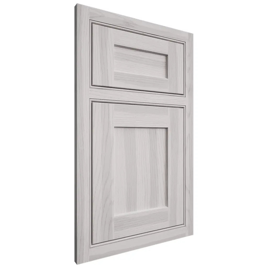 Shiloh Cabinetry Beaded Inset Hanover Hickory Plain Cut Cotton Door