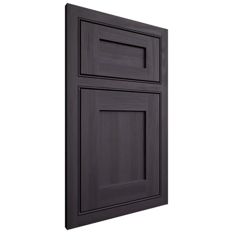 Shiloh Cabinetry Beaded Inset Hanover Hickory Plain Cut Harbor Door