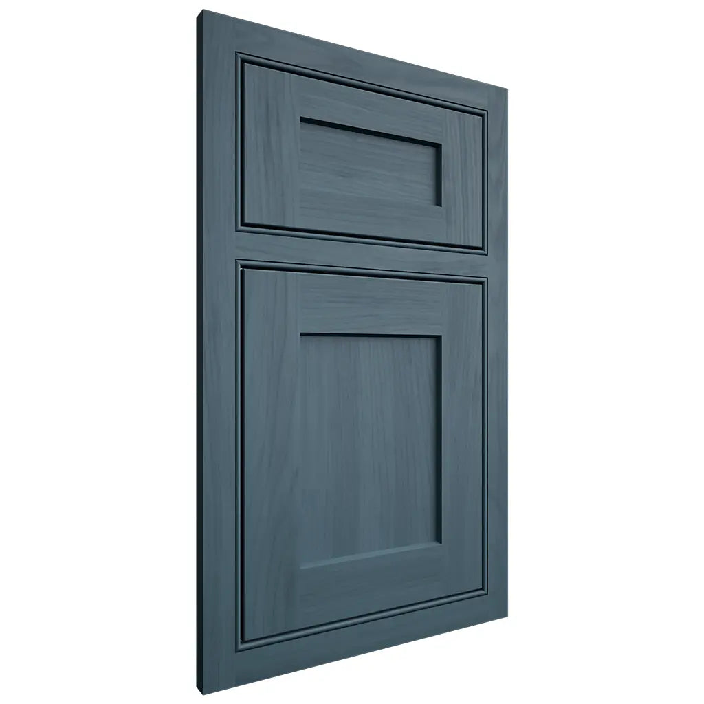 Shiloh Cabinetry Beaded Inset Hanover Hickory Plain Cut Hudson Door