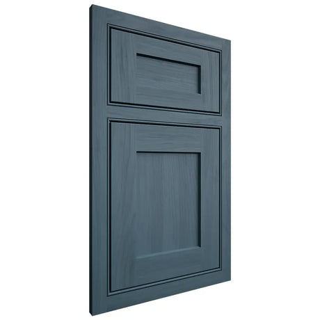 Shiloh Cabinetry Beaded Inset Hanover Hickory Plain Cut Hudson Door