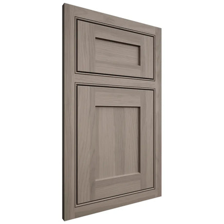 Shiloh Cabinetry Beaded Inset Hanover Hickory Plain Cut Sterling Door