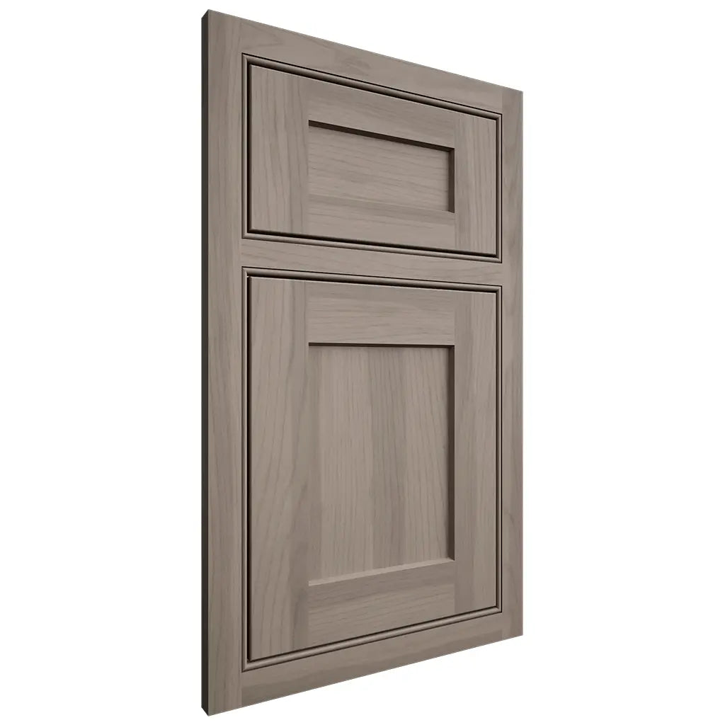 Shiloh Cabinetry Beaded Inset Hanover Hickory Plain Cut Sterling Door