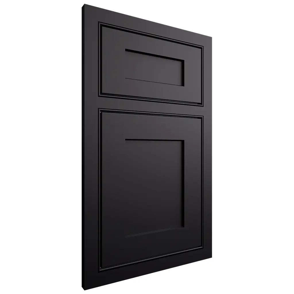 Shiloh Cabinetry Beaded Inset Hanover Paintable Black Door
