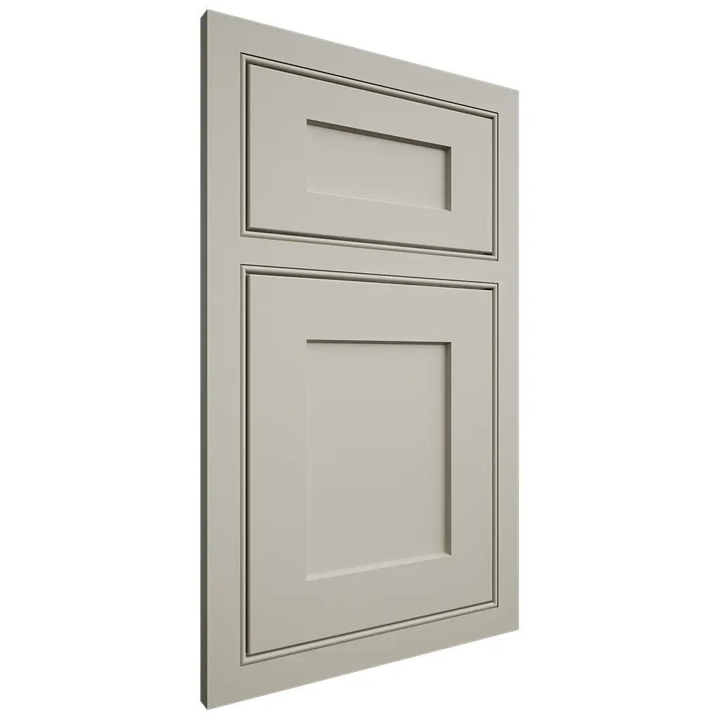 Shiloh Cabinetry Beaded Inset Hanover Paintable Clary Sage Door
