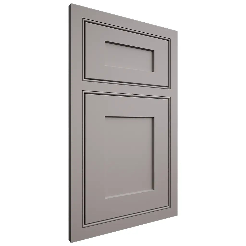 Shiloh Cabinetry Beaded Inset Hanover Paintable Dovetail Gray Door