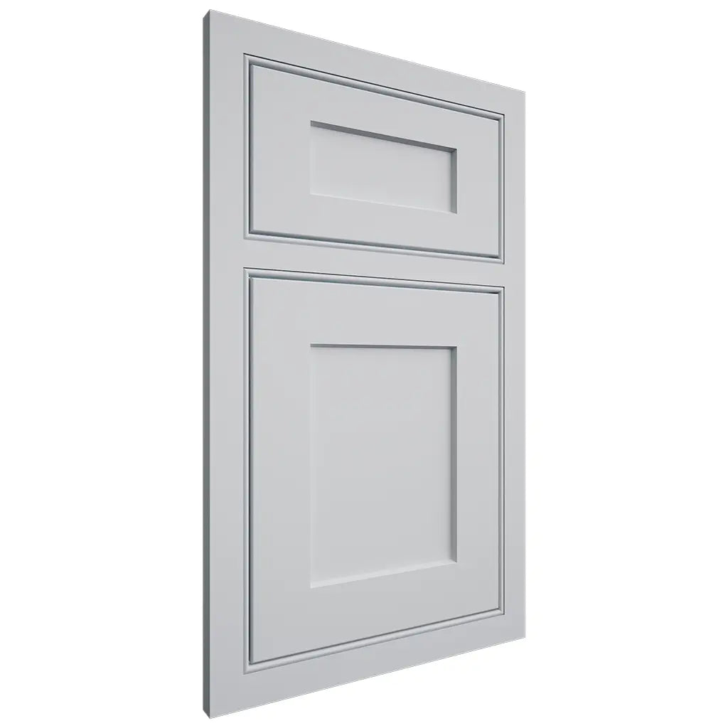 Shiloh Cabinetry Beaded Inset Hanover Paintable Niebla Azul Door