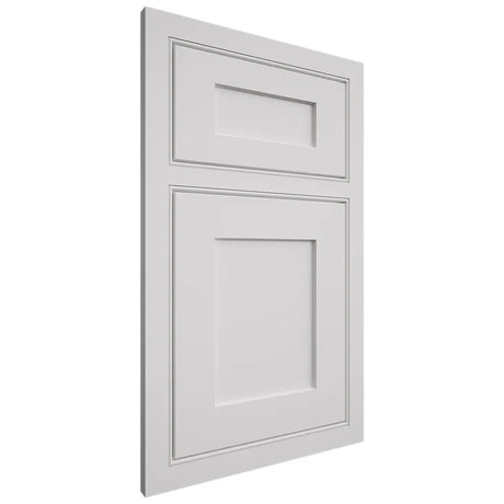 Shiloh Cabinetry Beaded Inset Hanover Paintable Polar Door