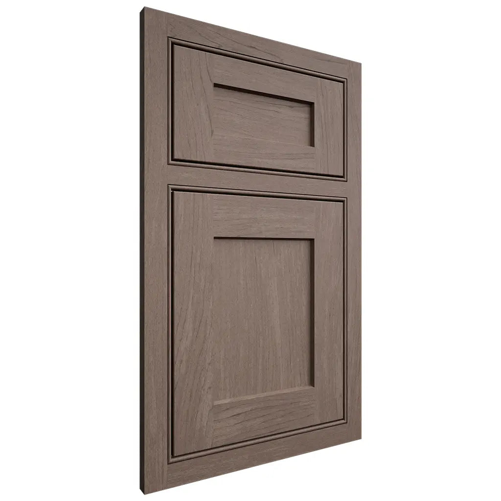 Shiloh Cabinetry Beaded Inset Hanover Poplar Plain Cut River Rock Door