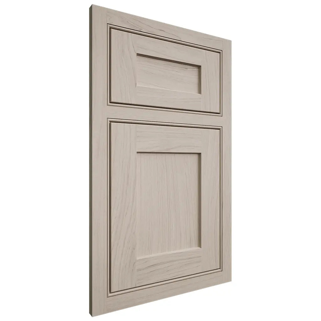 Shiloh Cabinetry Beaded Inset Hanover Poplar Plain Cut Seagull Door