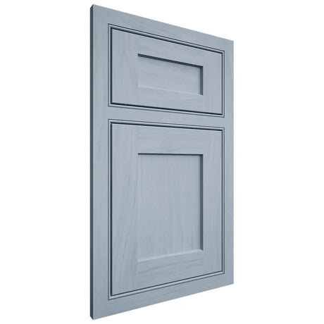 Shiloh Cabinetry Beaded Inset Hanover Poplar Plain Cut Sky Door