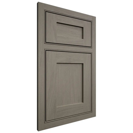 Shiloh Cabinetry Beaded Inset Hanover Poplar Plain Cut Thyme Door