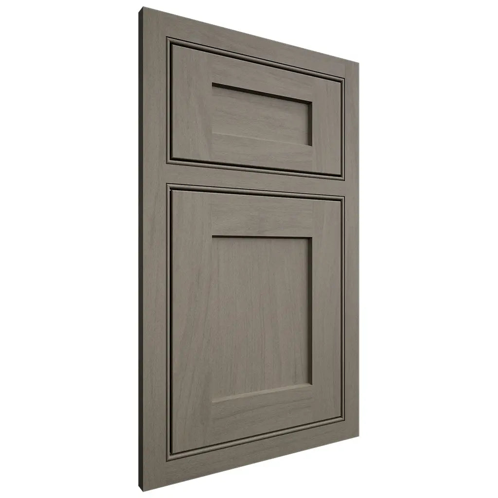 Shiloh Cabinetry Beaded Inset Hanover Poplar Plain Cut Thyme Door